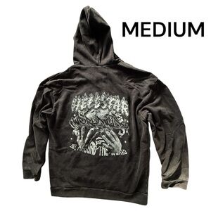 Men's Black Graphic Hoodie